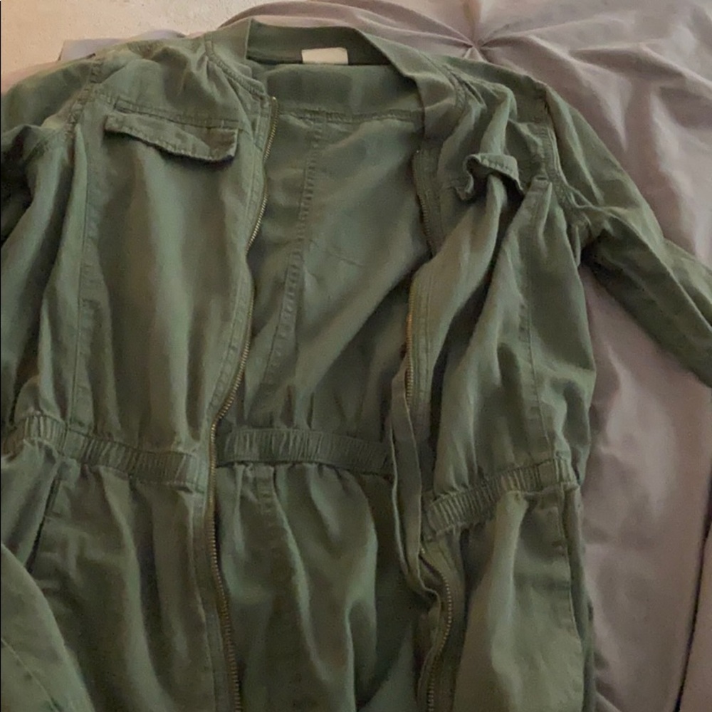 Green jacket